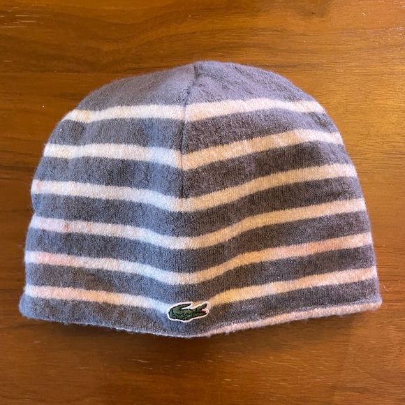 Lacoste Other - Kids reversible Lacoste beanie